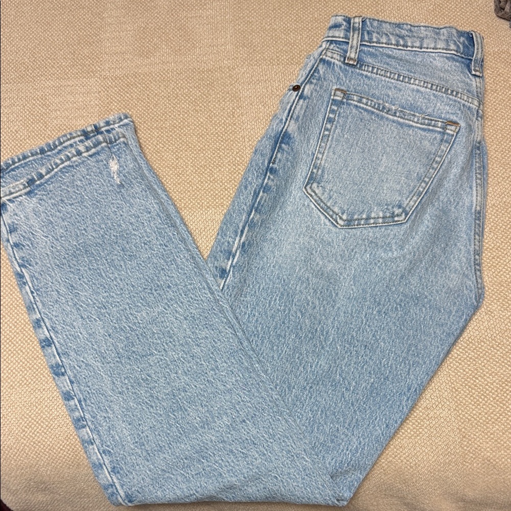 Abercrombie & Fitch Light Blue High Rise Women Jeans